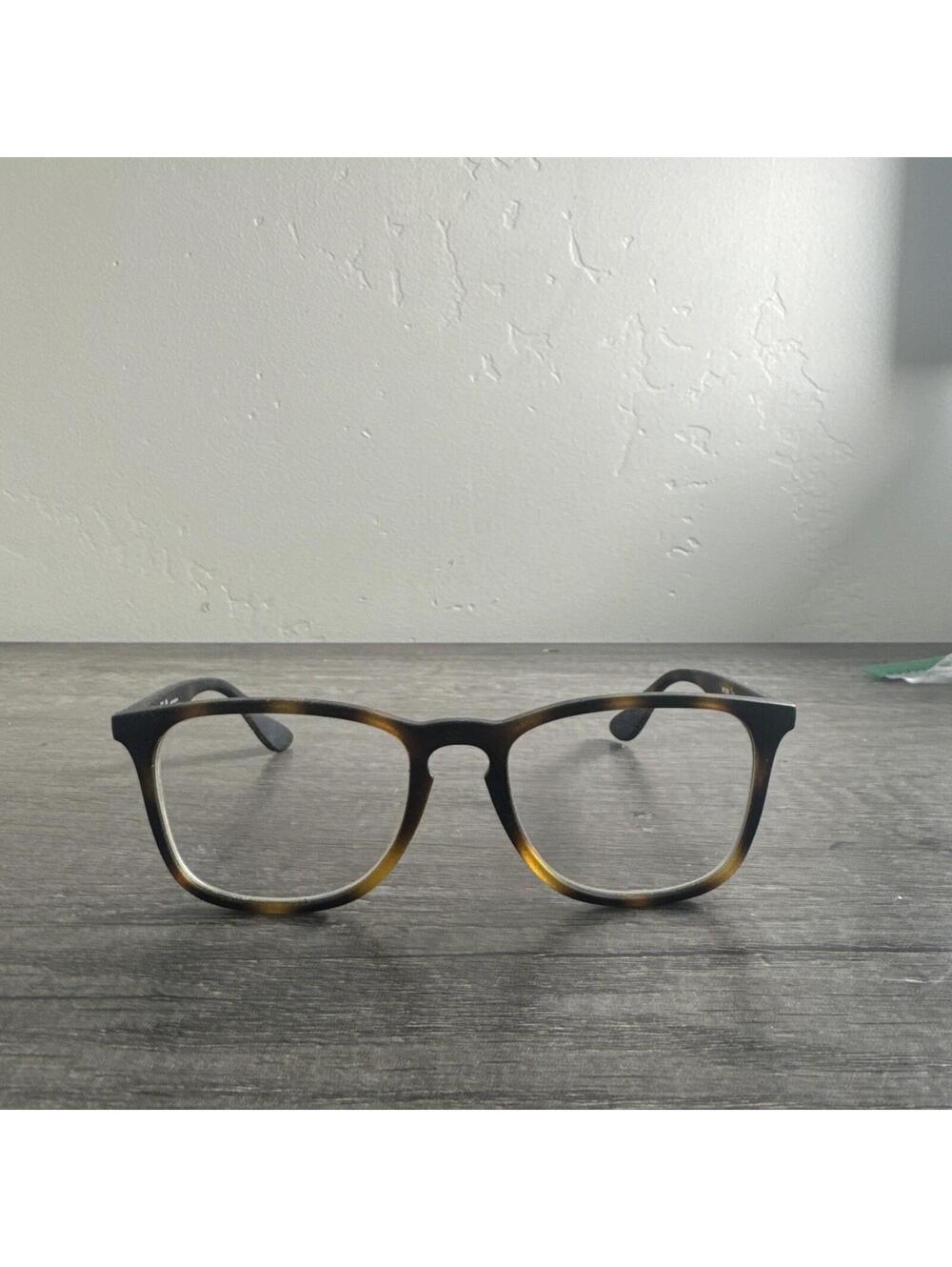 Ray-Ban Eyeglasses RB7074 5365 Tortoise Shell Rubber FRAMES ONLY 52-18-145